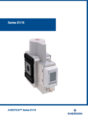 AVENTICS EV18 CATALOG EV18 SERIES: E/P PRESSURE REGULATOR